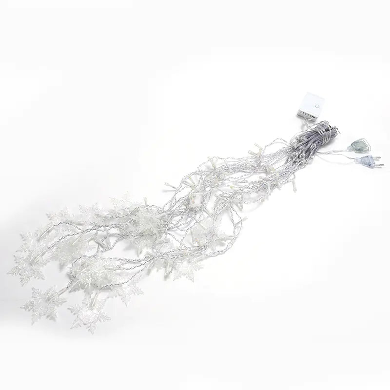 Snowflake Curtain Lights